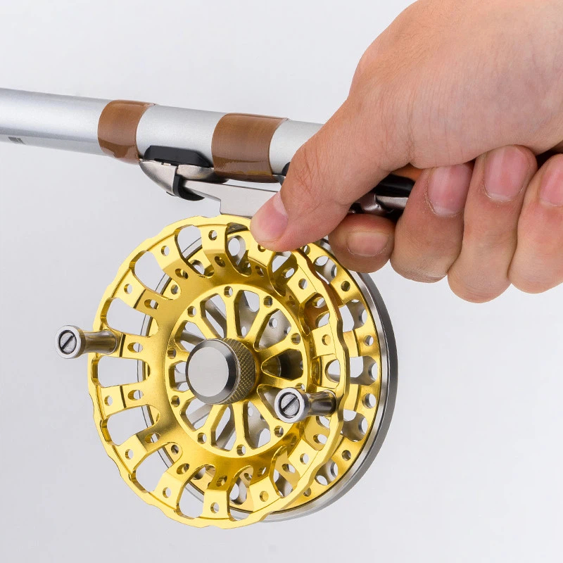 Ice Fishing Reel - No Drag No Brake Center Pin