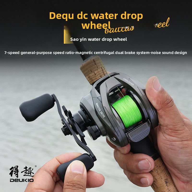 Ice Fishing Reel - FunDCUniversal baitcasting reel for black bass