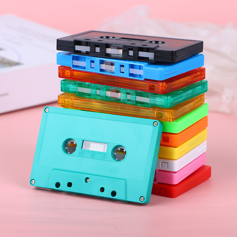 New【1Pc Color Blank Tape Case  - Reel Case avaliação e preço