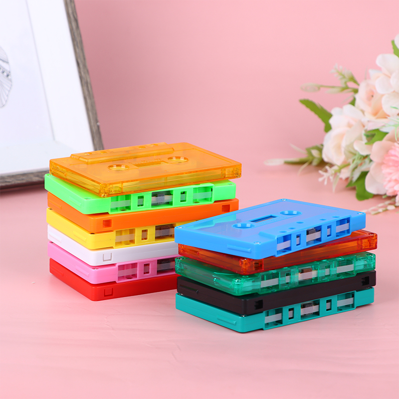 New【1Pc Color Blank Tape Case  - Reel Case avaliação e preço