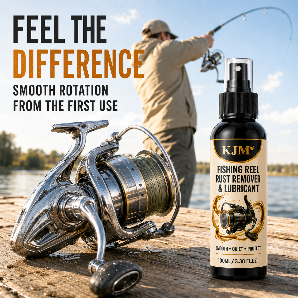KJM Multi Purpose Oil Spray 10 - Reel Lubricant avaliação e preço