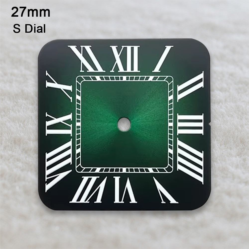 New 27mm S Logo Square Dial Fi - Reel Case avaliação e preço