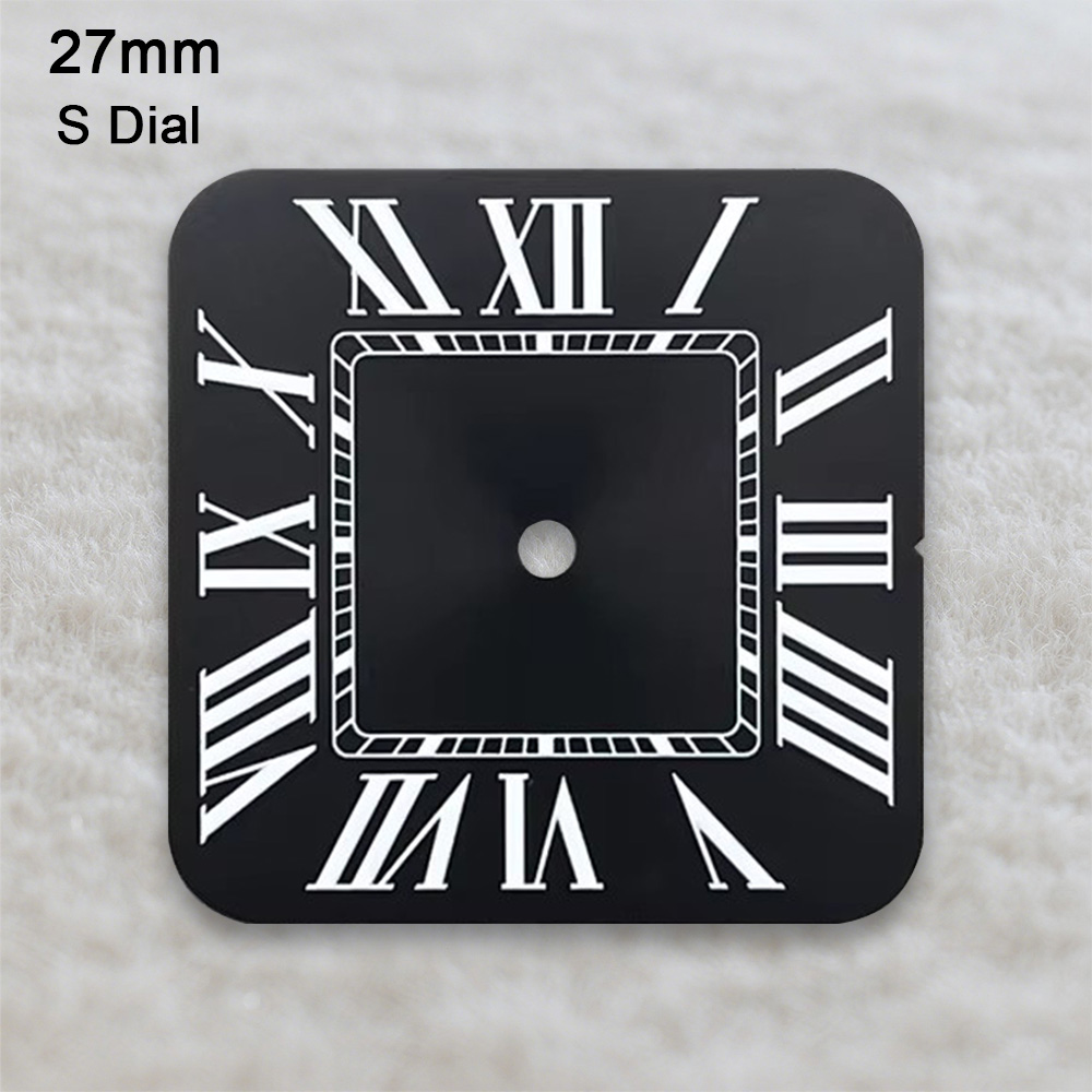 New 27mm S Logo Square Dial Fi - Reel Case avaliação e preço
