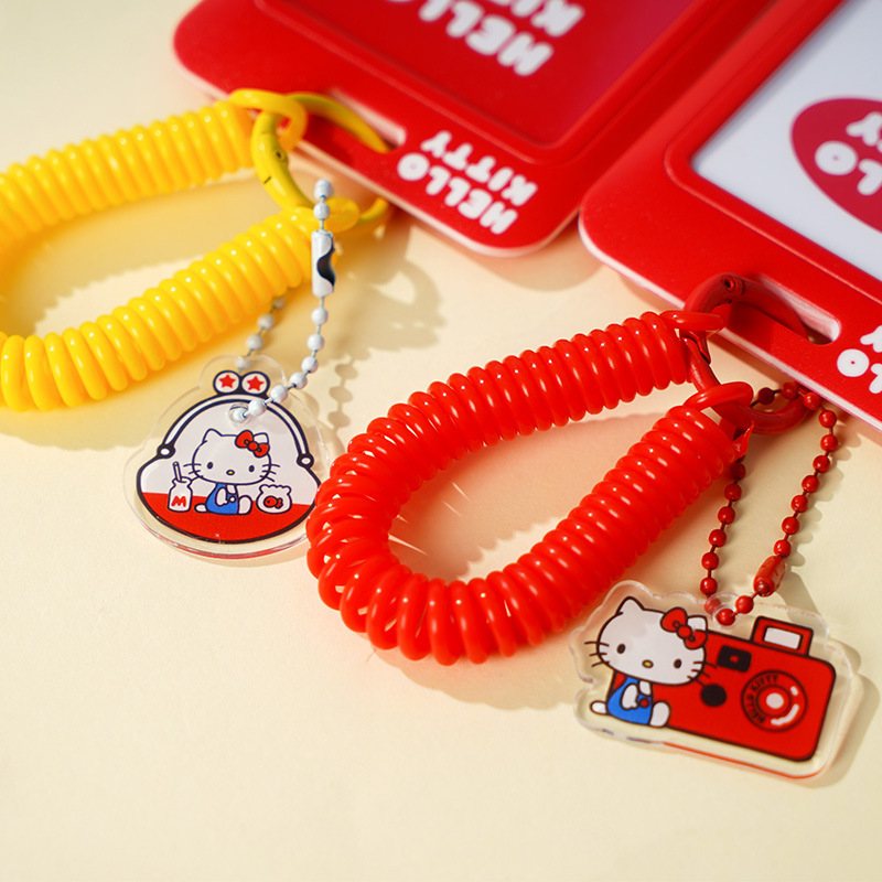 Hello Kitty Slide ID Tag Name  - Reel Case avaliação e preço