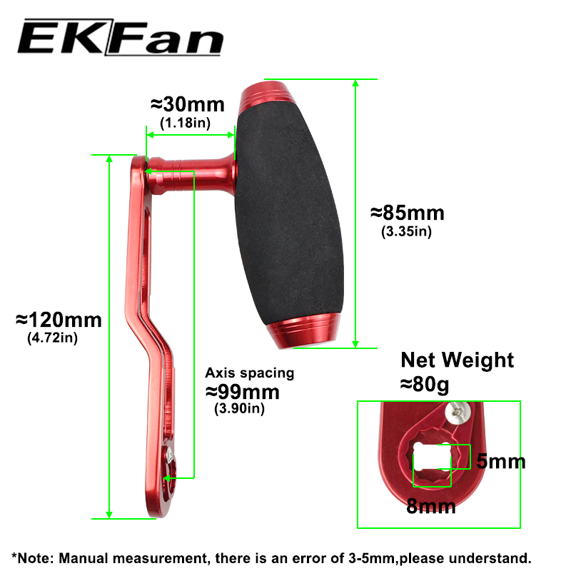 EKFan 120MM Aluminum Alloy Typ - Spincast Reel avaliação e preço
