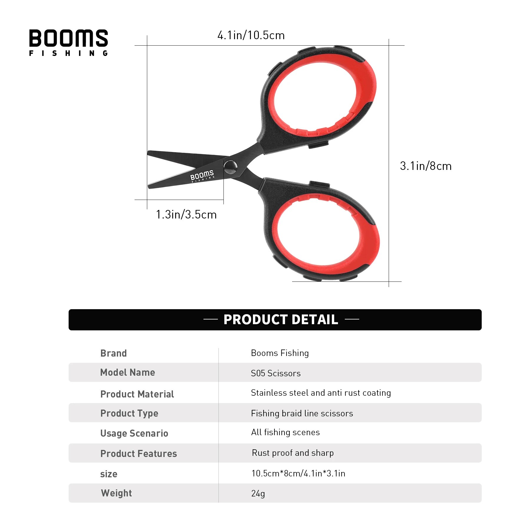 Booms Fishing S05 Braid Wire S - Baitcasting Reel avaliação e preço