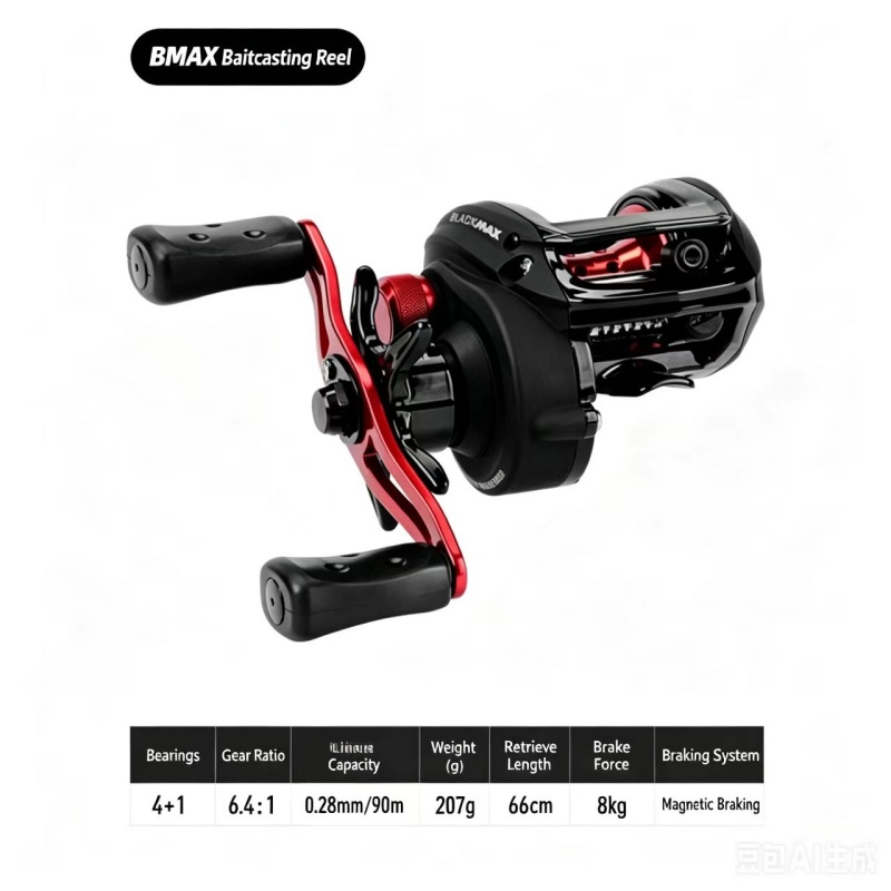 Abu Garcia Bmax3 Spinning Reel - Trolling Reel avaliação e preço