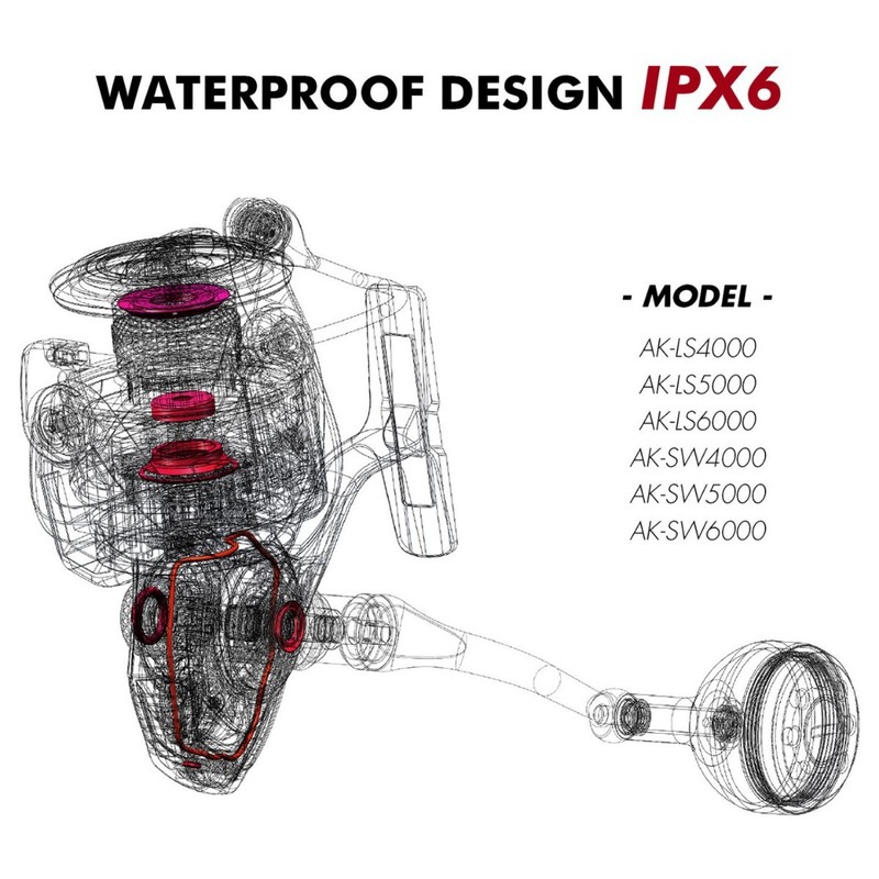 2026New lightweight high-speed - Ice Fishing Reel avaliação e preço