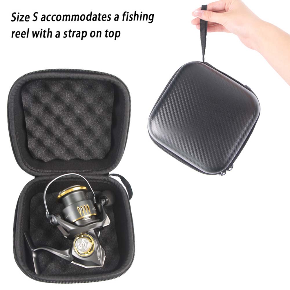 JSFUN Fishing Reel Case S/M/L  - Spincast Reel avaliação e preço