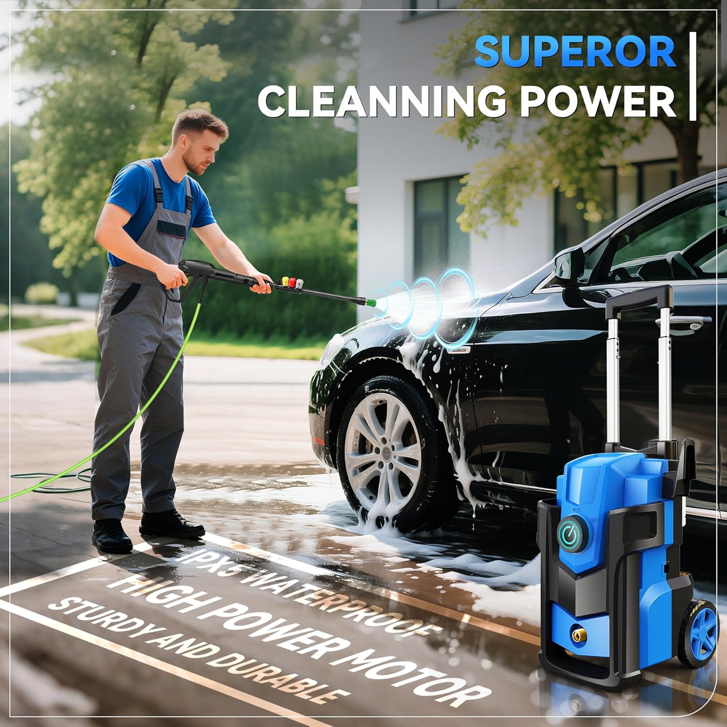 Electric Pressure Washer 4.0 G - Electric Reel avaliação e preço