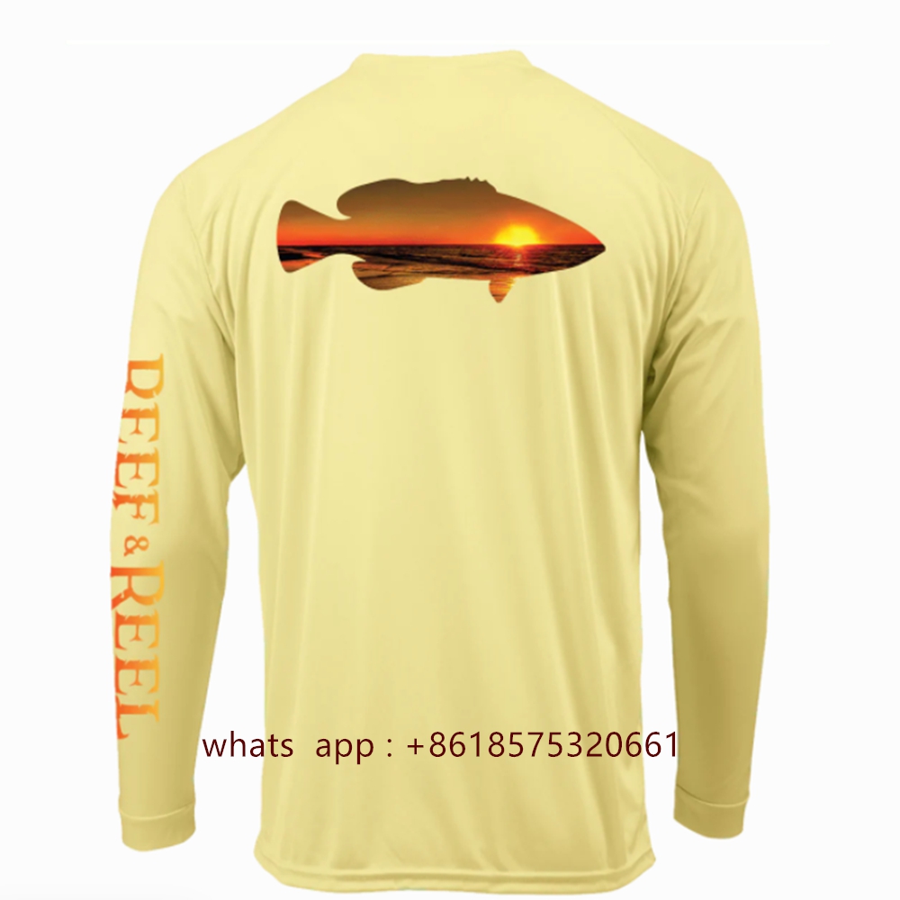Reef&Reel Men's Fishing Shirts - Fly Reel avaliação e preço