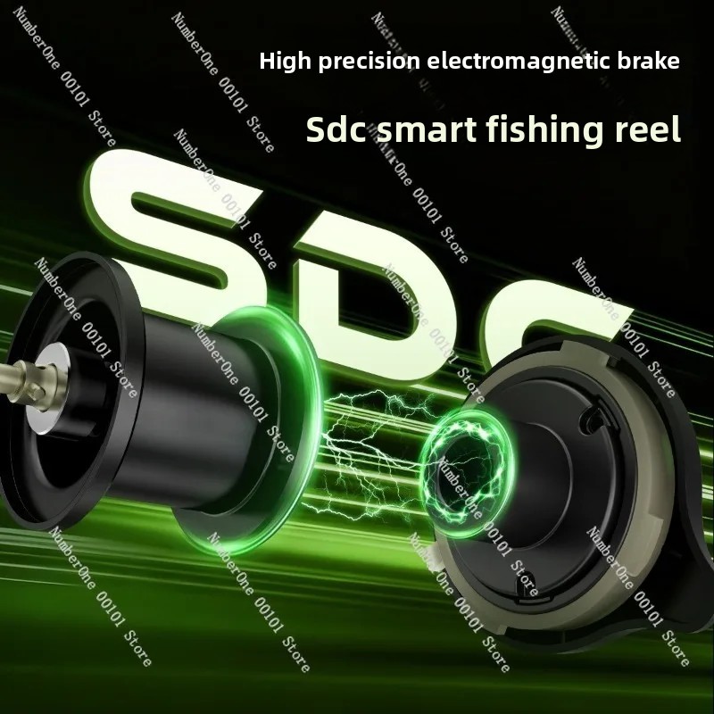 Electronic Magnetic Brake Fish - Baitcasting Reel avaliação e preço