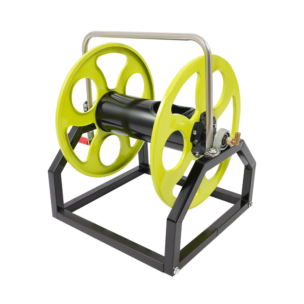 Garden Hose Reel, 360° Wall Mo - Reel Handle avaliação e preço