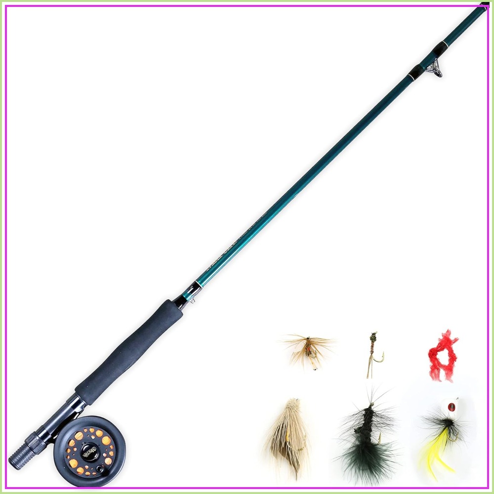 Complete Fly Fishing Kit - 8ft - Fly Reel avaliação e preço