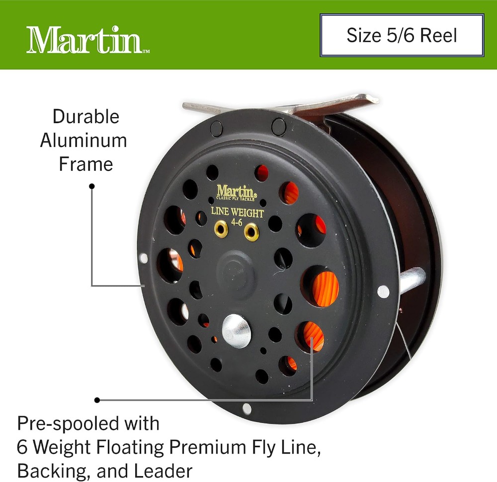 Complete Fly Fishing Kit - 8ft - Fly Reel avaliação e preço