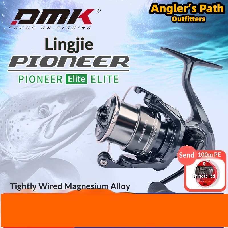 DMK Pioneer Elite Spinning Ree - Trolling Reel avaliação e preço