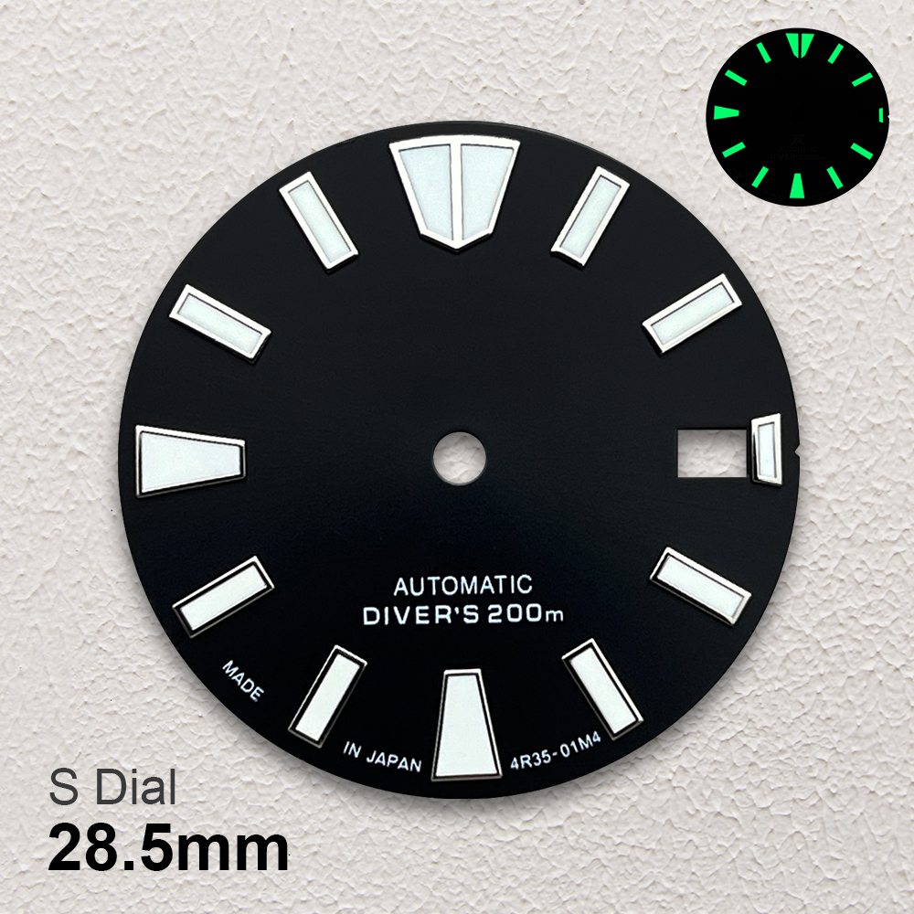 28.5mm S Logo Wave Dial Fit NH - Reel Case avaliação e preço