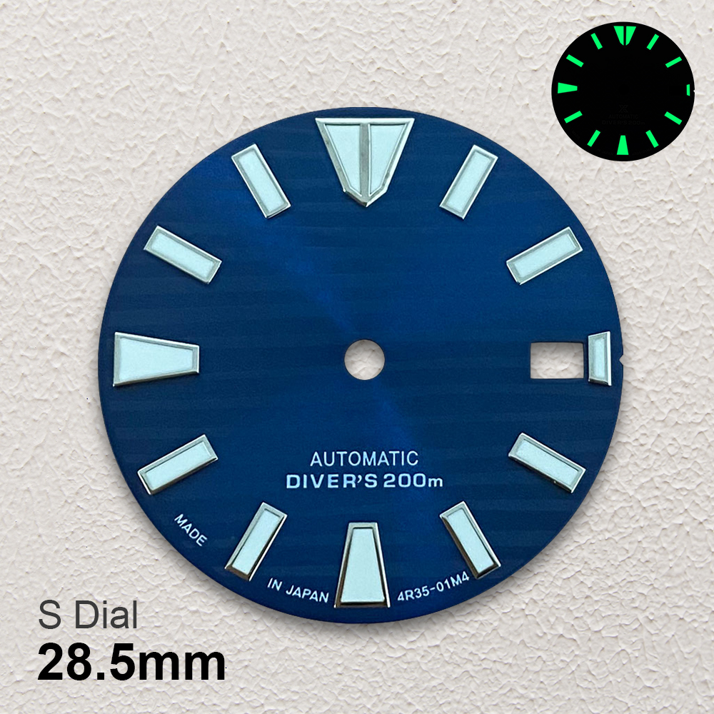 28.5mm S Logo Wave Dial Fit NH - Reel Case avaliação e preço