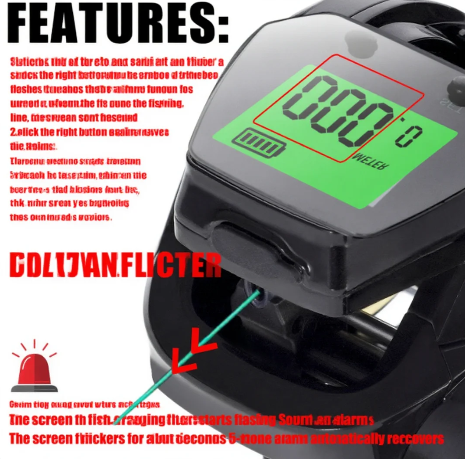 Heavy Duty Electric Fishing Re - Ice Fishing Reel avaliação e preço