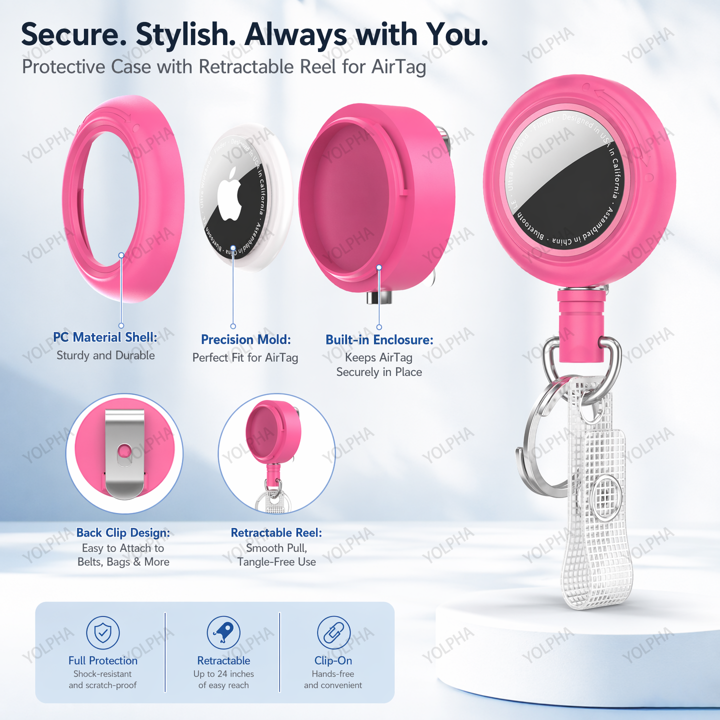 AirTag Protective Anti-Loss Ca - Reel Cover avaliação e preço
