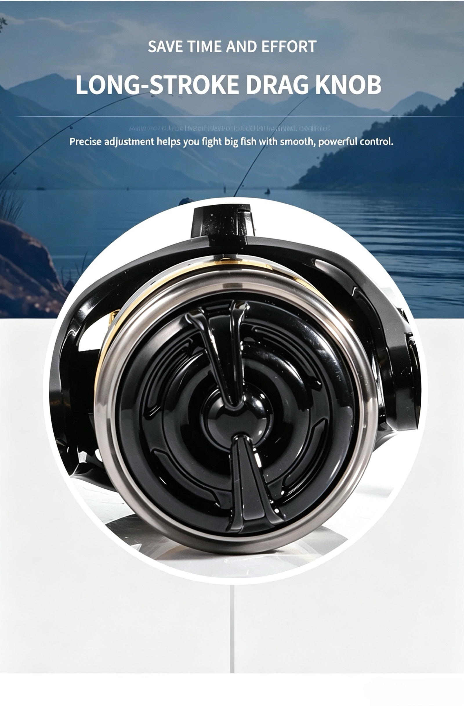 Full Metal Spinning Reel, Long - Spinning Reel avaliação e preço