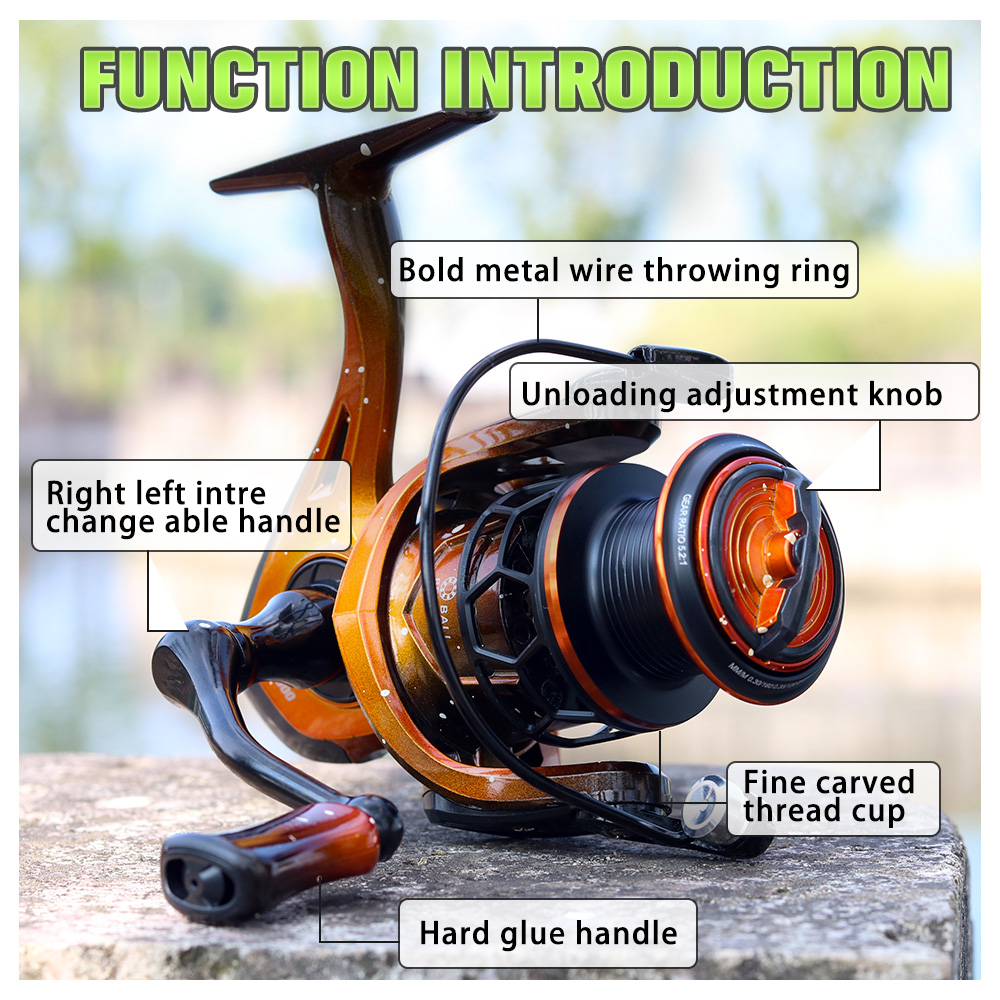 JOSBY Spinning Fishing Reel 10 - Ice Fishing Reel avaliação e preço