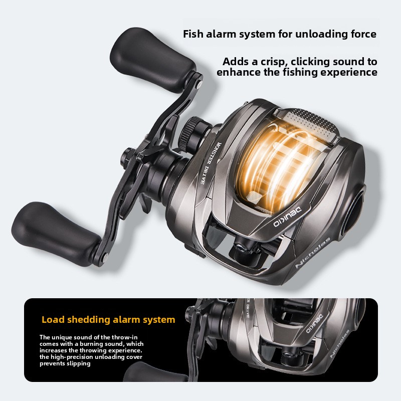 FunDCUniversal baitcasting ree - Ice Fishing Reel avaliação e preço