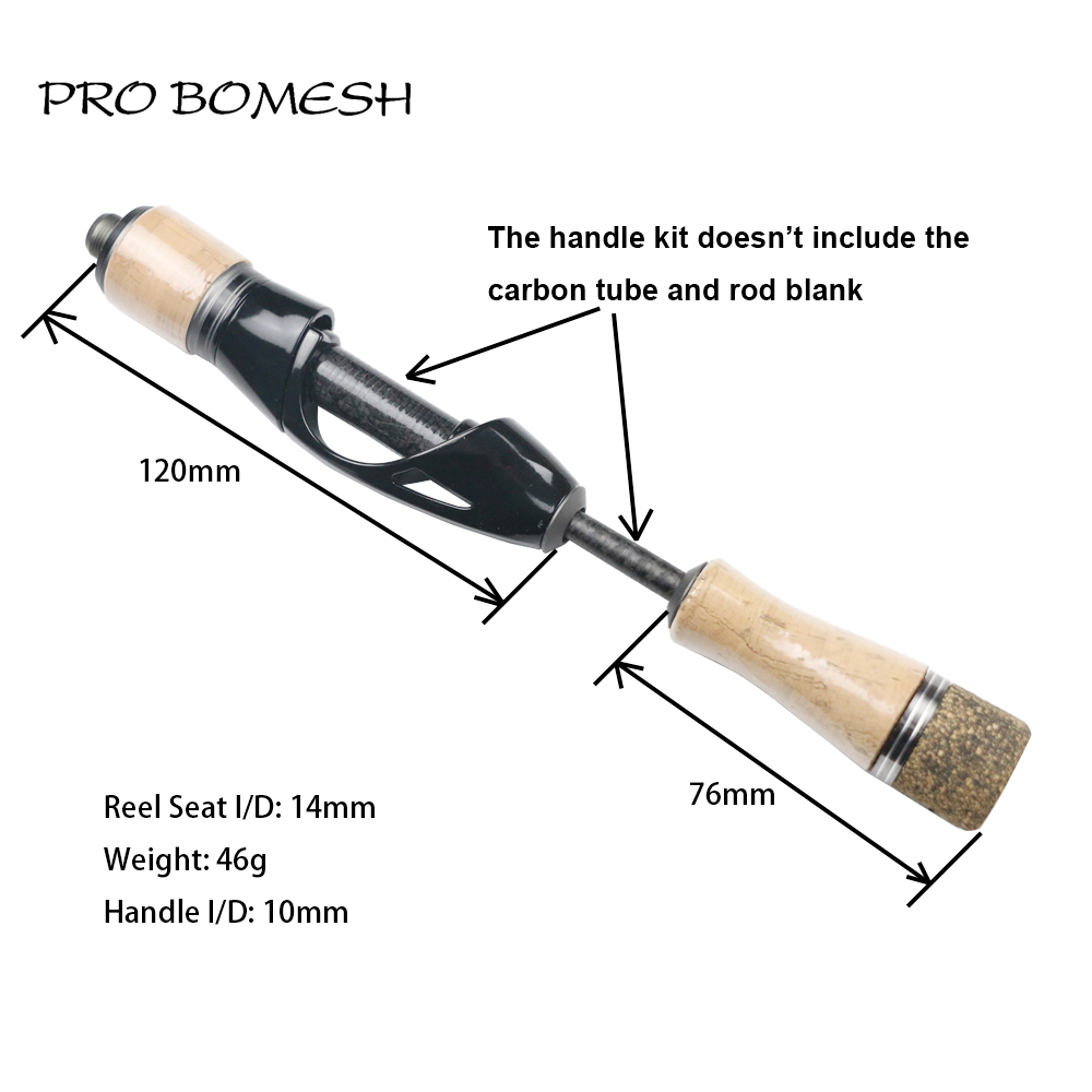 Pro Bomesh 1 Set Cork Handle S - Ice Fishing Reel avaliação e preço