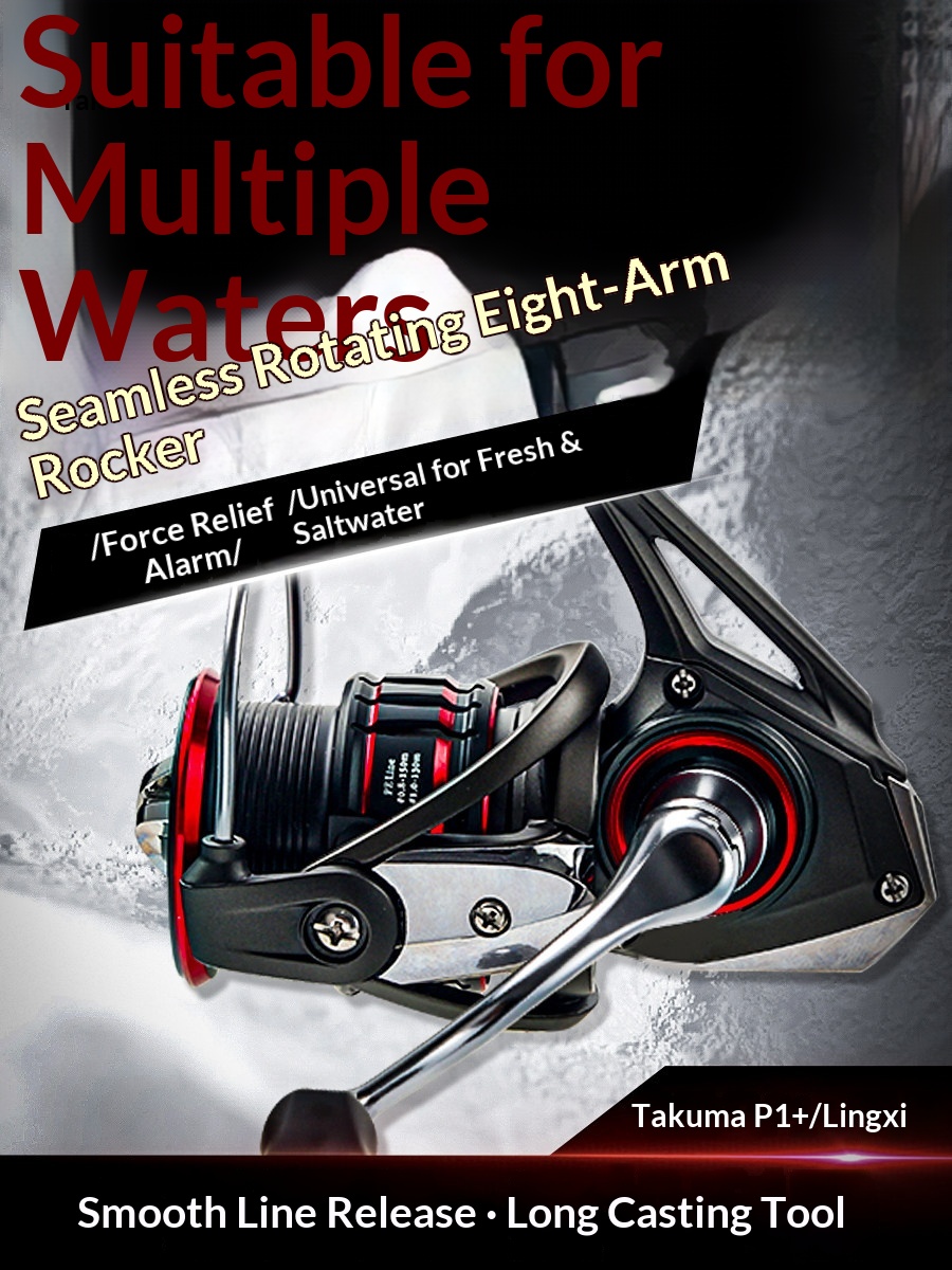 Takuma P1 Plus Lingxi Spinning - Trolling Reel avaliação e preço