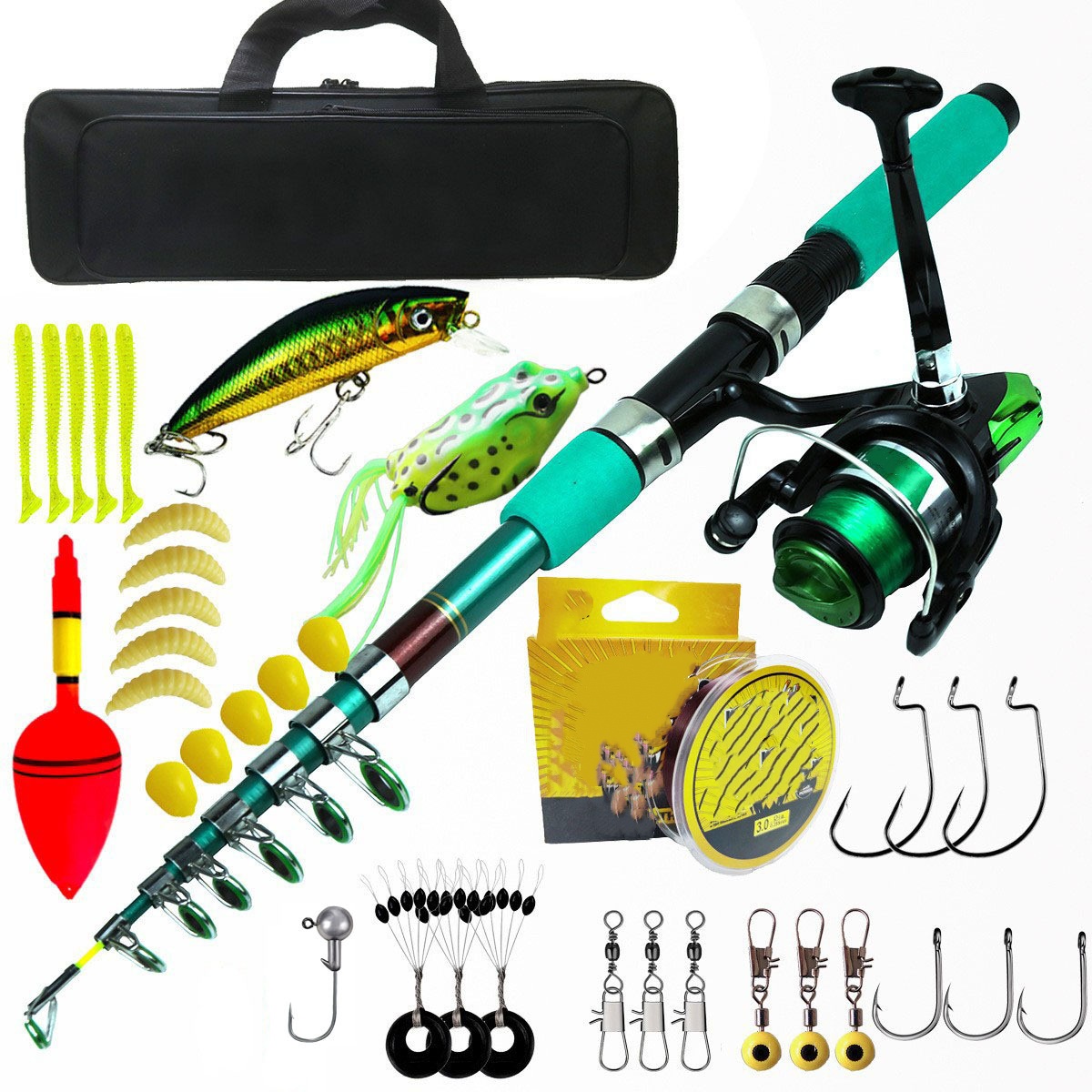 Portable Ultralight Carp Teles - Spinning Reel avaliação e preço